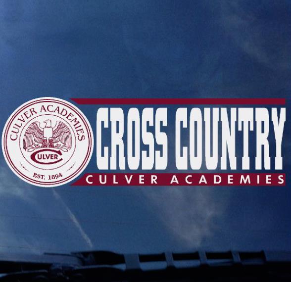 Culver Academies Cross Country Decal