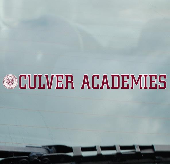 Culver Academies Strip Static Cling Decal