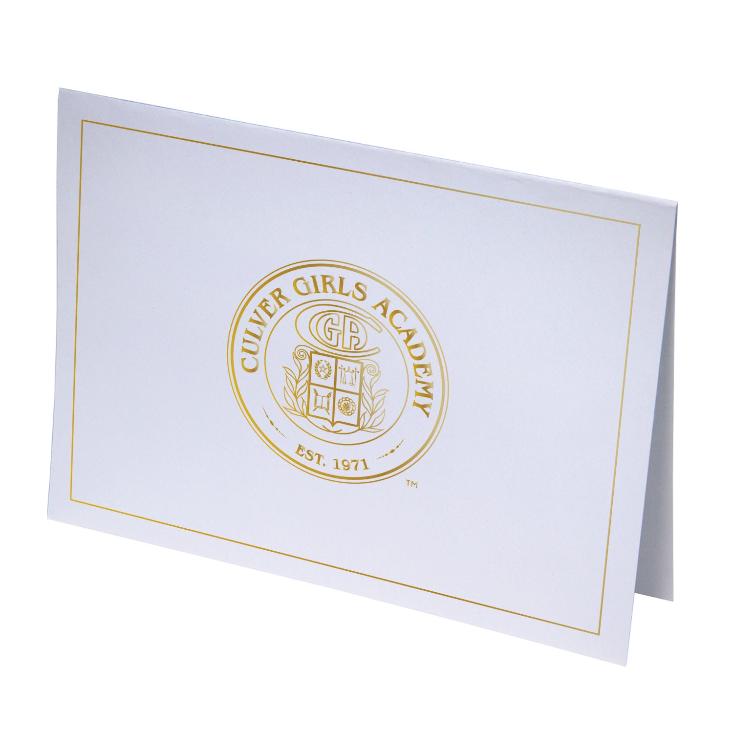 Culver Girls Academy Blank Note Cards - 10 pack