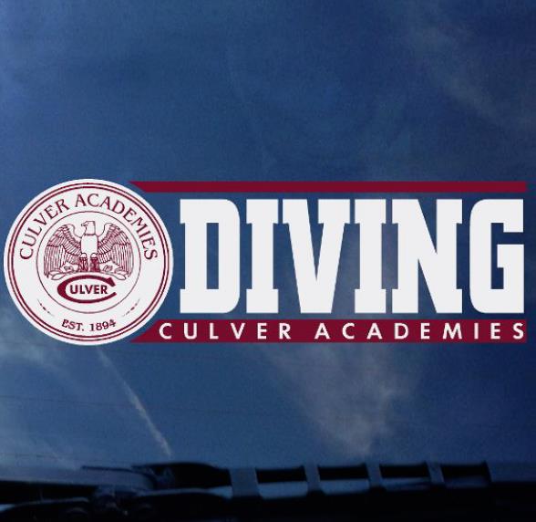 Culver Academies Diving Decal