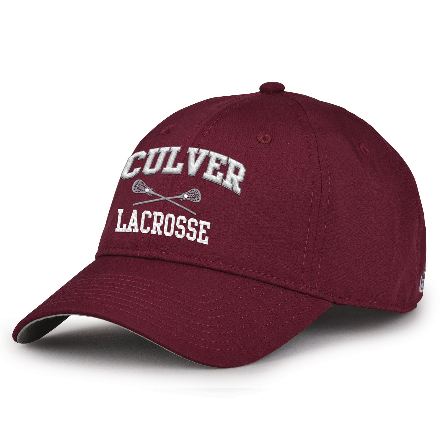 Lacrosse Maroon Sport Hat