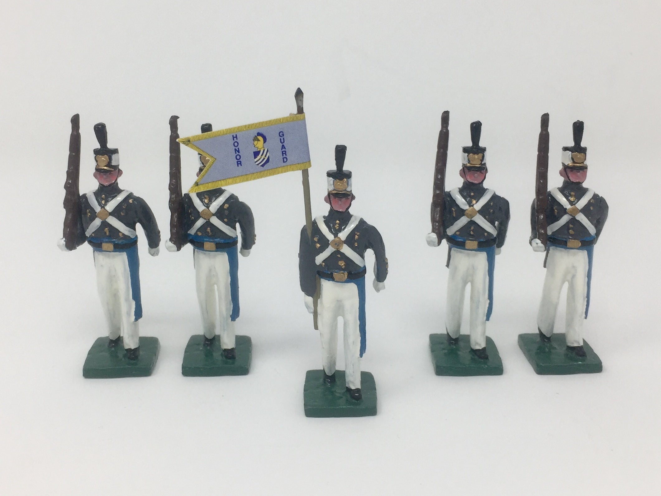 CMA Miniature Figurines - Honor Guard with Guidon