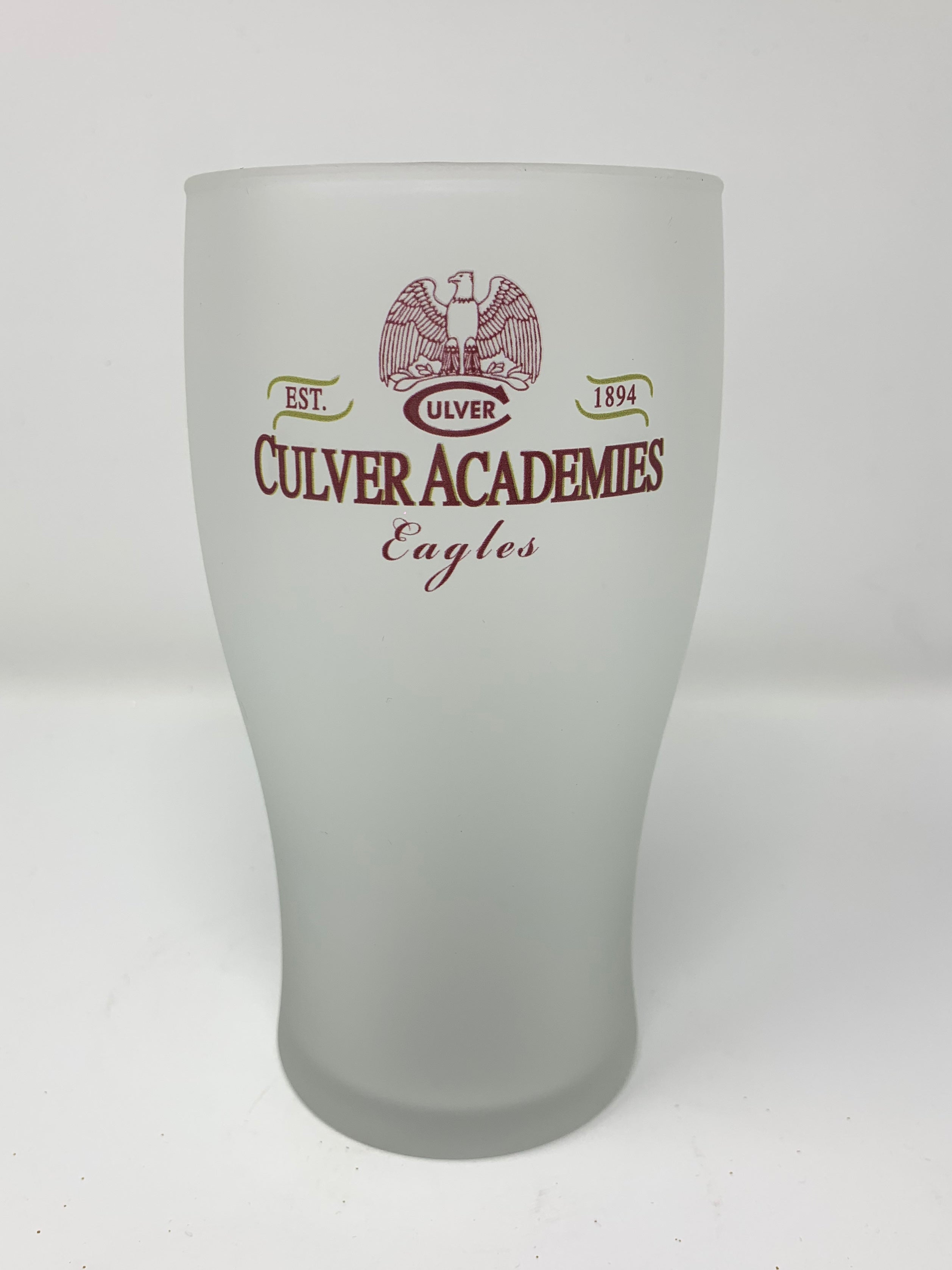 1894 Frosted Pub Glass - 20oz