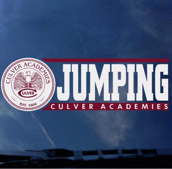 Culver Academies Jumping Decal