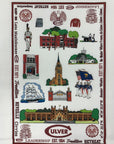 Culver History Tea Towel