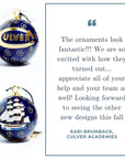 Ledbetter Ornament - Navy