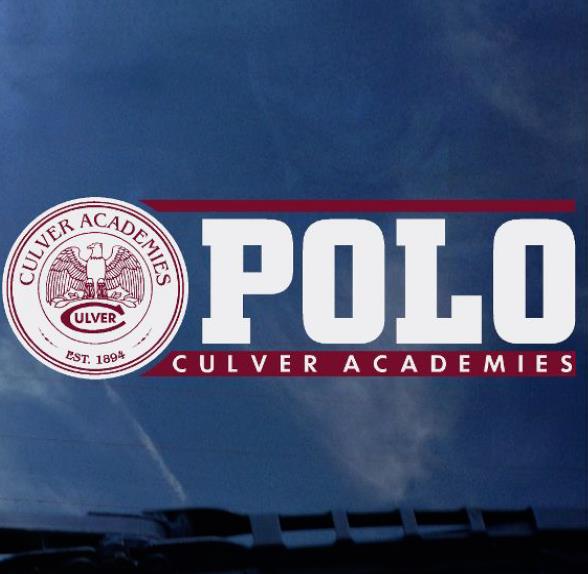 Culver Academies Polo Decal