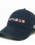 Code Flag Relaxed Twill Adjustable Hat - Navy