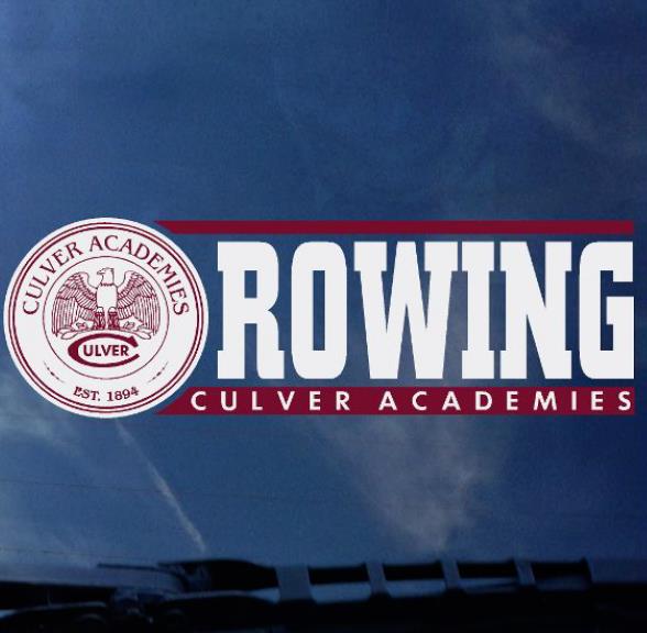 Culver Academies Rowing Decal