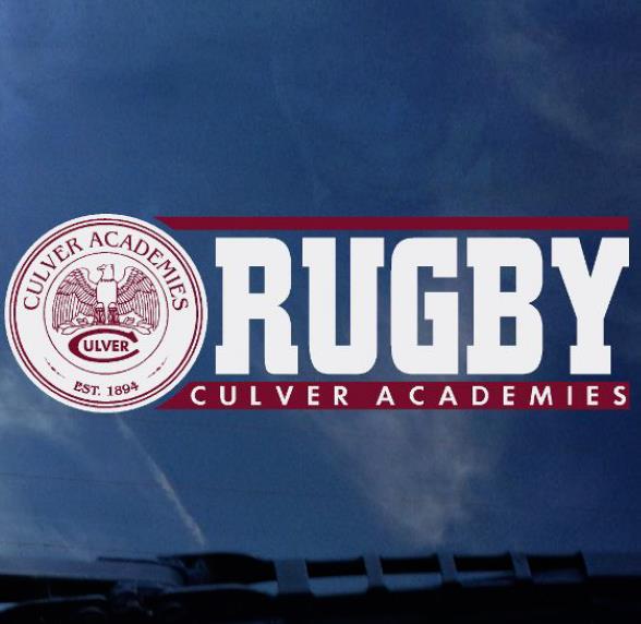 Culver Academies Rugby Decal