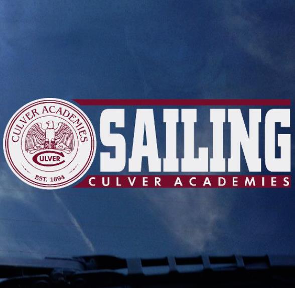 Culver Academies Sailing Decal