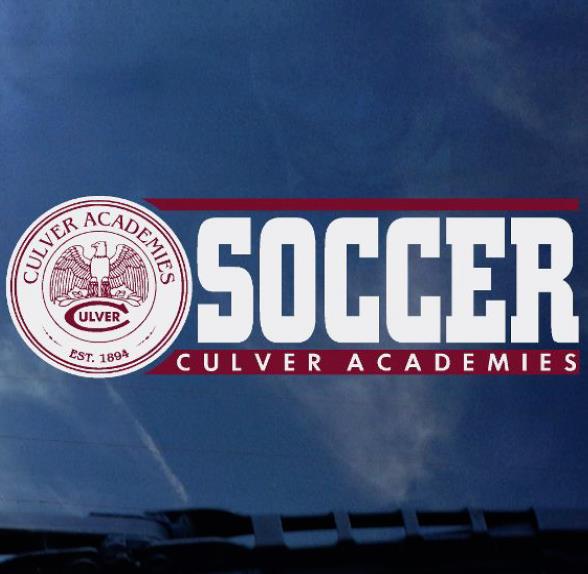Culver Academies Soccer Decal