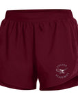 UA "Fly By" Running Short - Maroon