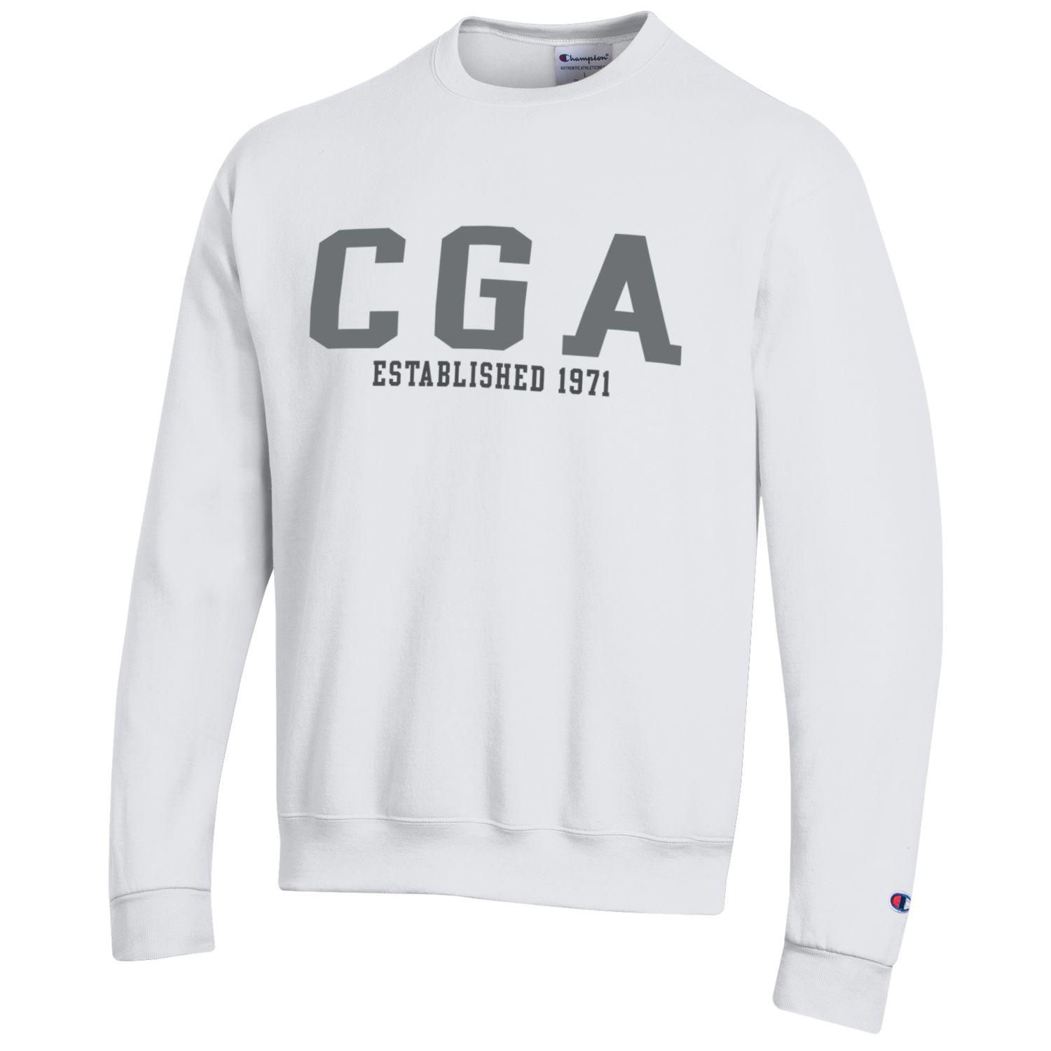 Champion CGA Powerblend Crew - White