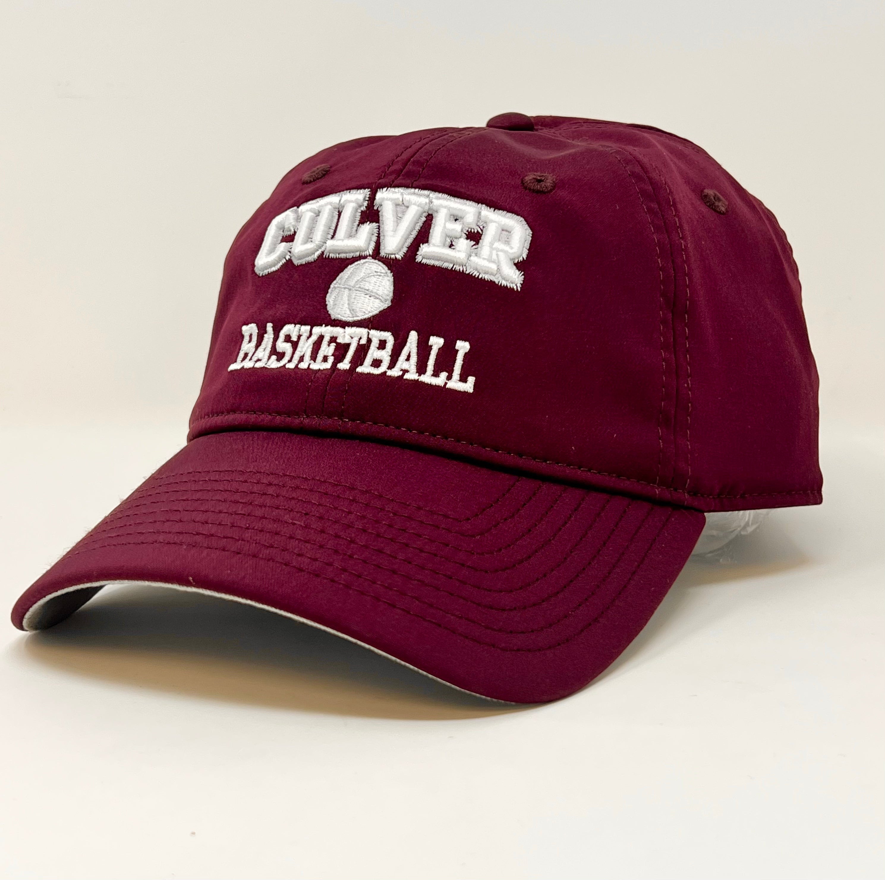 Basketball Maroon Sport Hat