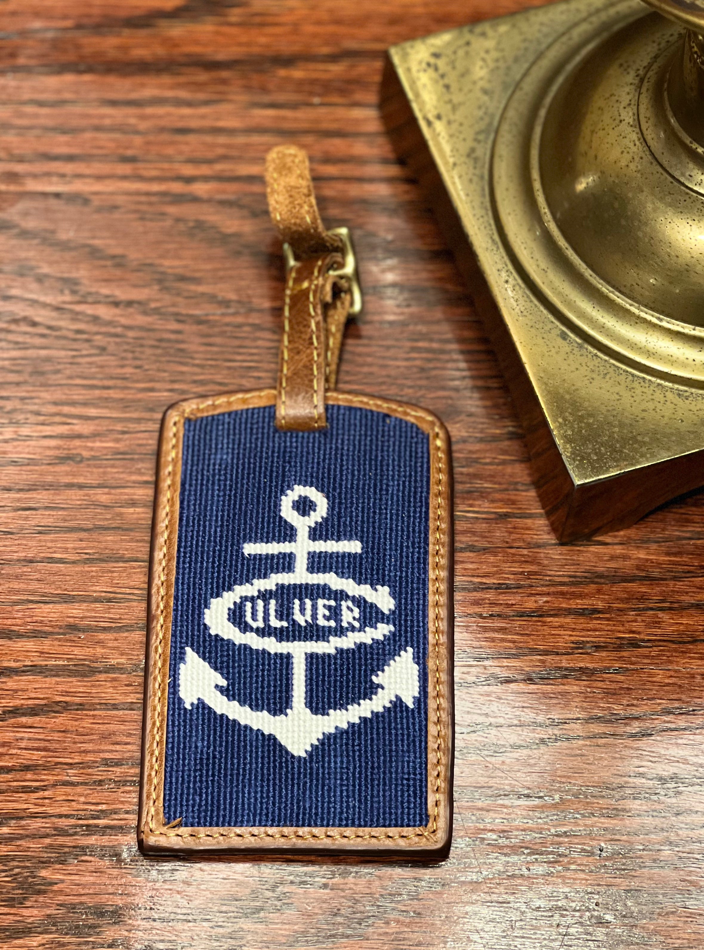 Smathers &amp; Branson Luggage Tag - Navy